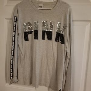 2 PINK Victoria's Secret Shirts Large